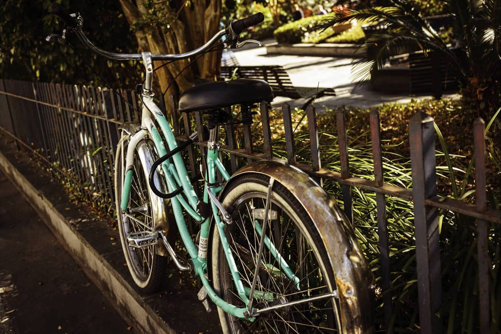 Green bike