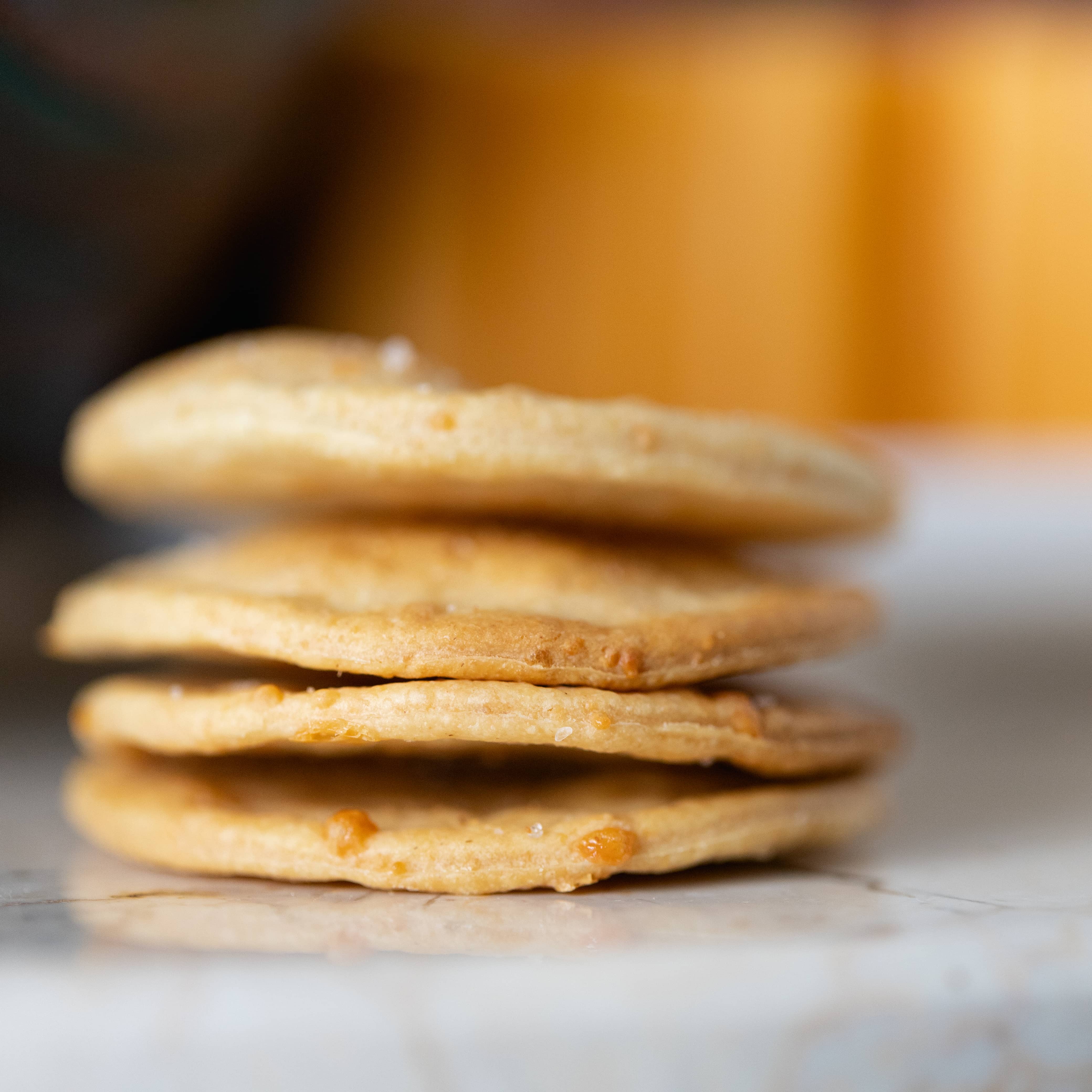 Einkorn Parmesan Crackers